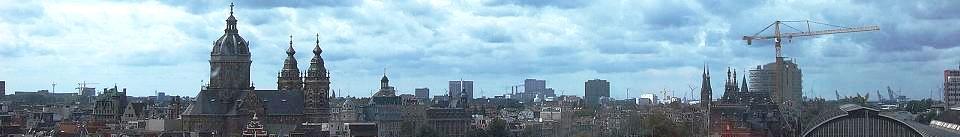 skyline van amsterdam